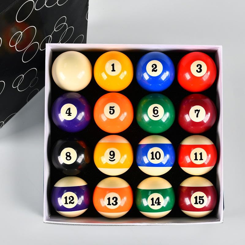 JBB Billiard Pool Table Ball Set - 16 Balls || Size of The Ball - 52.5 MM - Image 3