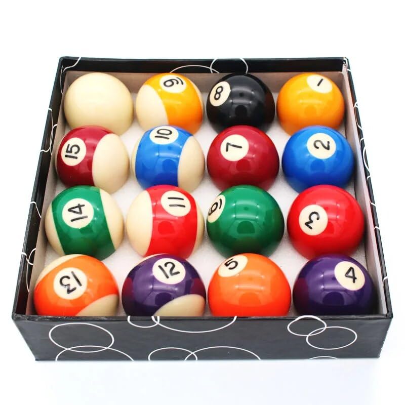 JBB Billiard Pool Table Ball Set - 16 Balls || Size of The Ball - 52.5 MM - Image 4