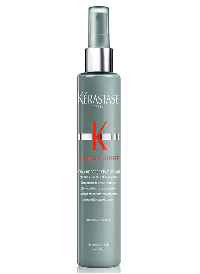 KERASTASE - Genesis Homme Spray De Force For Weakened Hair 150Ml - Image 1