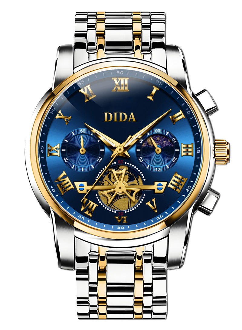 DIDA Men's Alloy Waterproof Fashion Wrist Watch B780 -42mm - Image 3