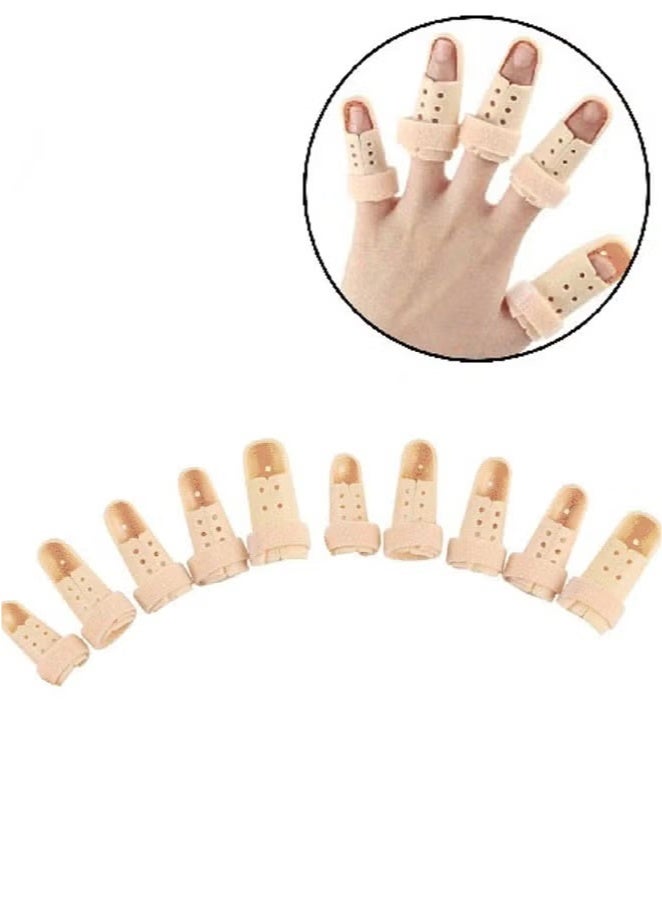 Generic 10-Piece Medical Equipment Finger Splint Gloves Sleeve - Image 1