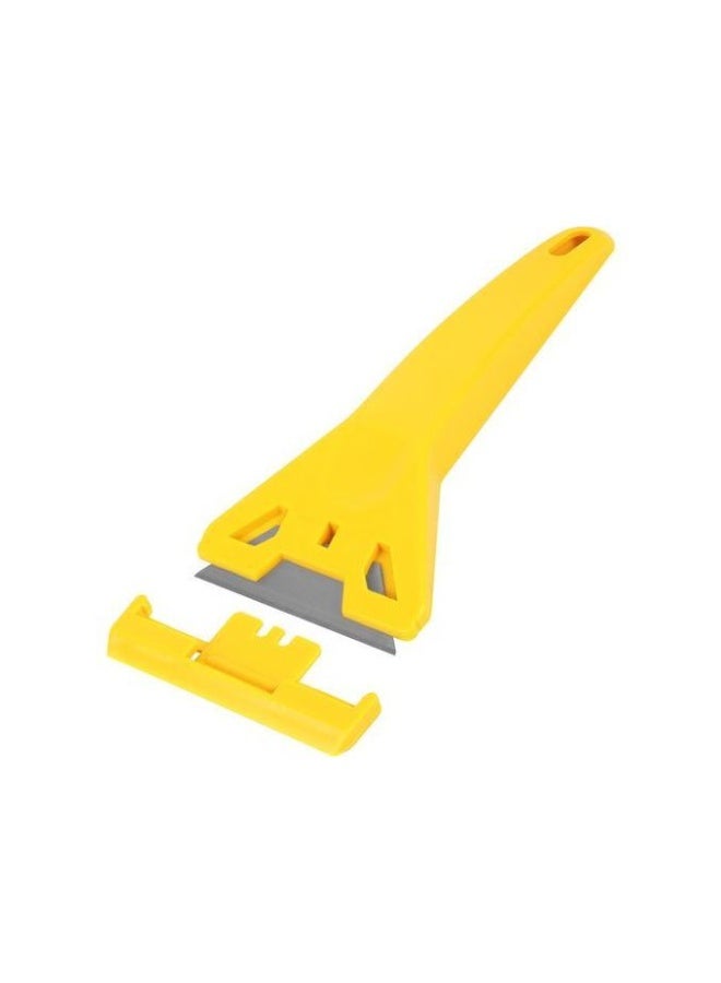 1 قطعه من مكشطة نوافذ وأرضيات متعددة الاستخدام – أداة كشط قوية لإزالة الملصقات والدهان والصمغ من الزجاج والسيراميك - Image 1