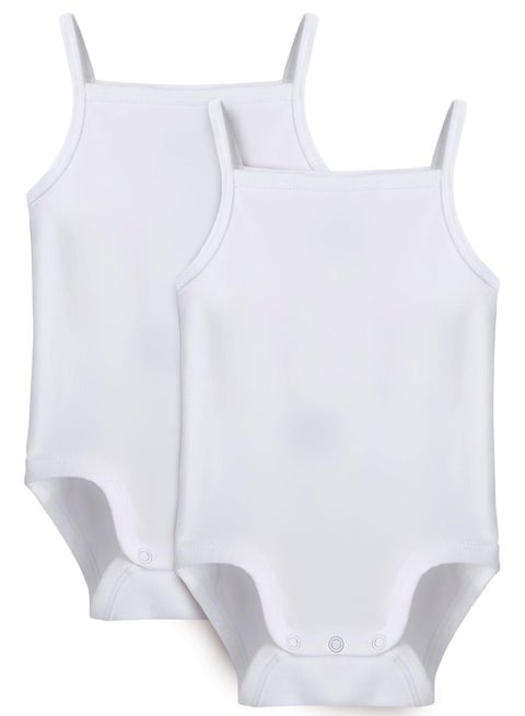 Baby Unisex Tank Bodysuit (Pack Of 2)