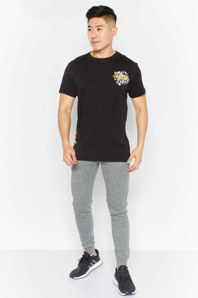 PUMA Men Sportswear Fit Short Sleeve Training T Shirt, Black - Image 4