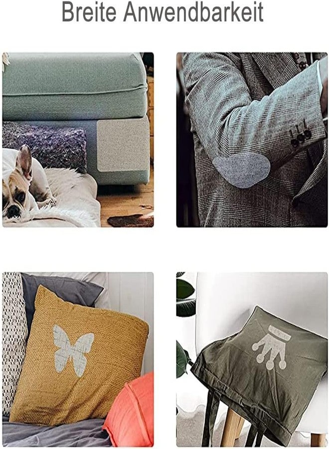 PXBBZDQ Linen Repair Patch Large 16X40 Inches Self-Adhesive Linen Fabric Patch for Furniture and Sofa, Couch Fabric Patch (Beige-Yellow, 16X40) - Image 5