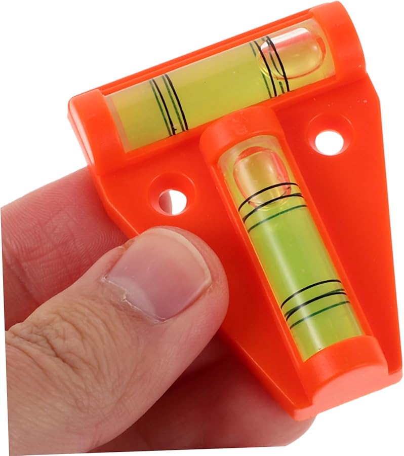 أداة تسوية الأكريليك 4 قطع مجموعة ميزان الروح الفقاعي الدقيق عالي الدقة - Image 5