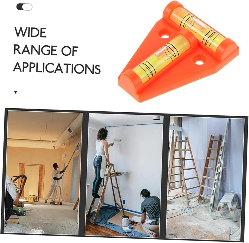 أداة تسوية الأكريليك 4 قطع مجموعة ميزان الروح الفقاعي الدقيق عالي الدقة - Image 4