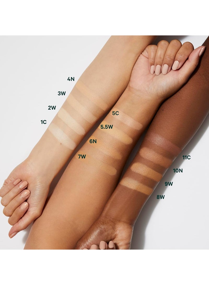 W3LL PEOPLE Dark Neutral Pressed Powder Bio Base Foundation 5, 7.5 g   5C - Image 3