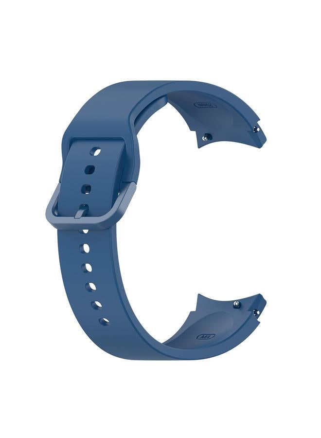 erorex For Samsung Galaxy Watch5 Pro 45Mm Silicone Adjustable Strap + Full Coverage Pmma Screen Protector Kit(Cyan) - Image 4