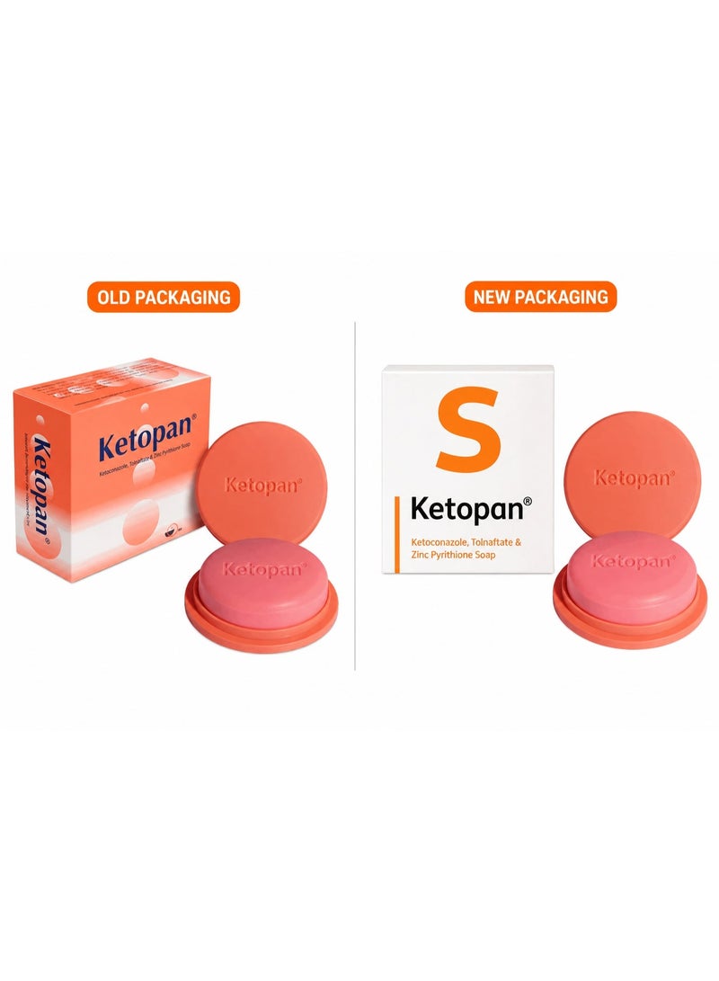 Ketopan Dermatological Soap 100g | Medicated Cleansing Soap for Daily Skin Care - Image 1