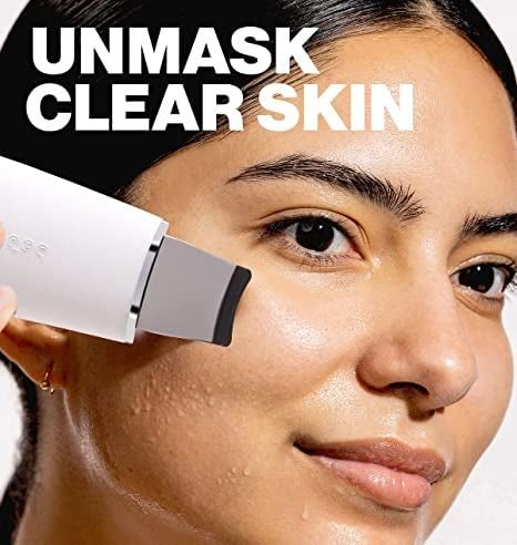 Fiiasa FIIASA Ultrasonic Blackhead Remover Extractor Skin Scrubber Machine for Face Men Women Acne Pore Cleaner Whitehead Extractor Serum Infuser Machine with Microcurrent Facial - Image 2