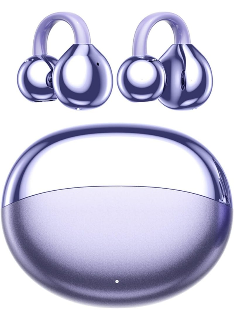 Open Ear Ring True Open Ear Headphones, Lightweight Comfort Open Ear Clip Wireless Earbuds,  Fit Sports Running, Workout - Image 1