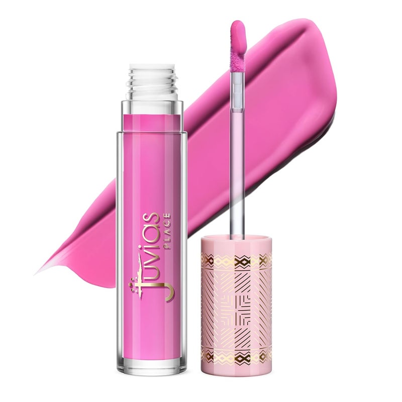 Juvia's Place Juvias Place Pink Smoothie Gloss Tutti Fruitty  Splash of Pink  Mauve Tones Hydrating Cream Lip Gloss FullIntensity Pigments With Nourishing Cocoa Butter And Chia Oil