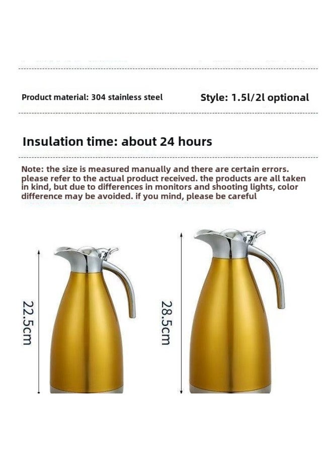 Imitation Rattan Hand Woven Kettle Coat Decoration Fresh Wind Simple Furniture Supplies-Colour:Grey-Capacity:304 Vacuum 1.5l - Image 4