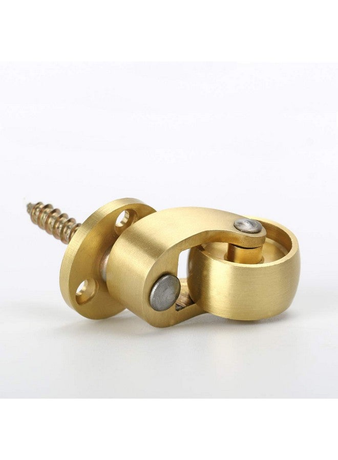 RZDEAL RZDEAL 2PCS Universal Caster Stem 360 Degree Rotation Brass Heavy Wheel Hardware Movable for Trunk Box Furniture Cabinet Sofa Trolley Chairs Bed  - Image 5
