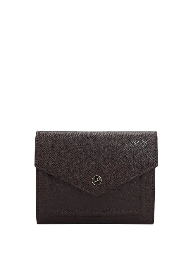 Genuine Leather Brown Ladies Wallet