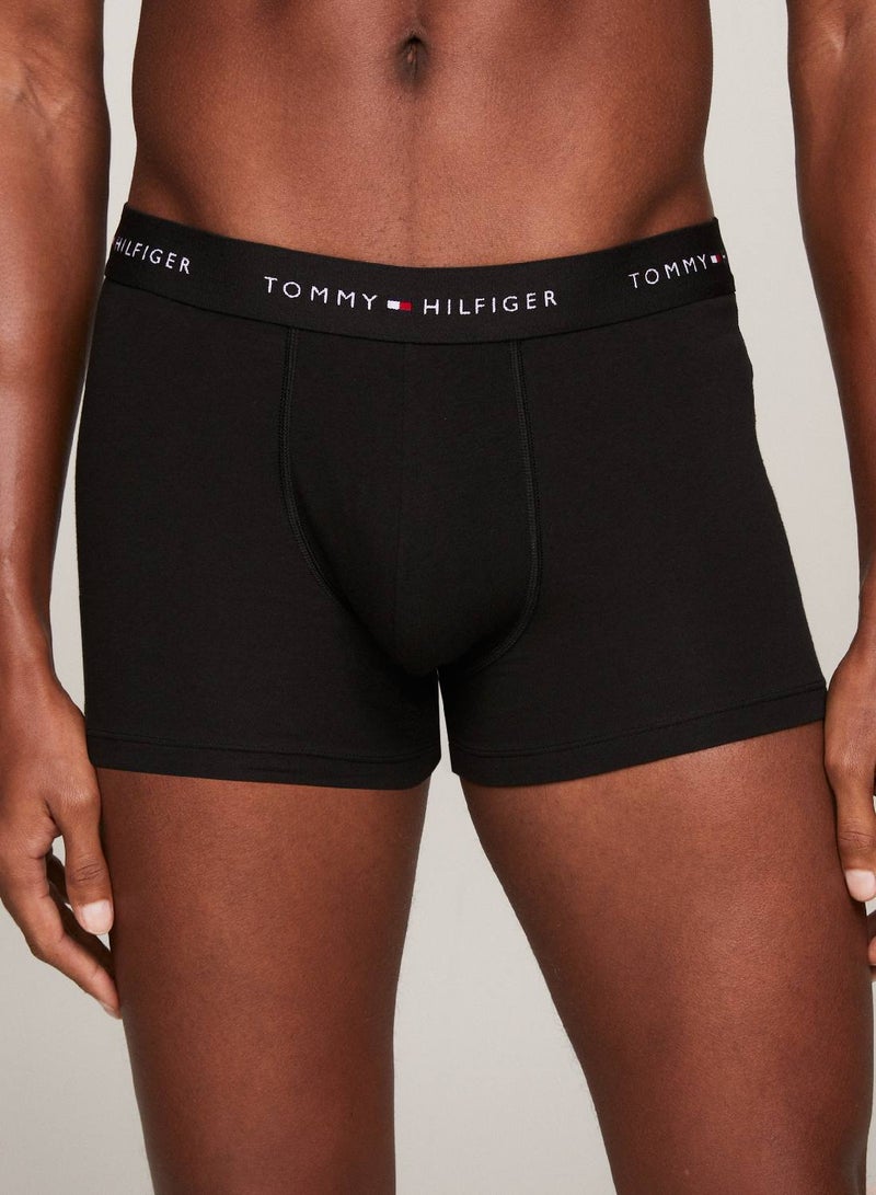 TOMMY HILFIGER 3 Pack Trunks - Cotton Stretch - Image 4
