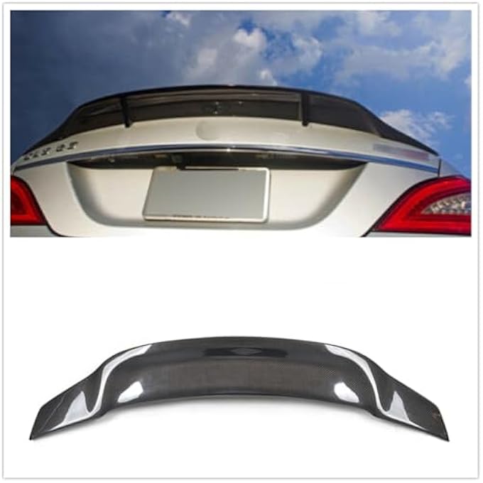 AUSMILA Car Rear Spoiler Splitter Wing for Mercedes Benz CLS Class W218 CLS350 CLS400 CLS450 CLS500 CLS550 CLS63 AMG 2012-2017 - Image 4