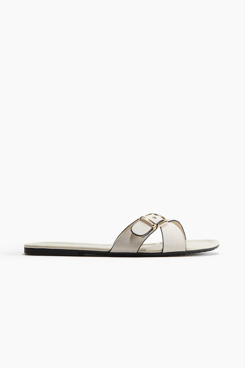 اتش اند ام Crossover-strap sandals