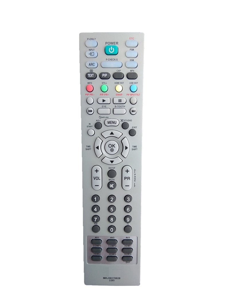 LipiWorld® MKJ39170828 LG93 تلفزيون LCD LED عن بعد عالمي متوافق مع تلفزيون LG LED LCD - Image 1