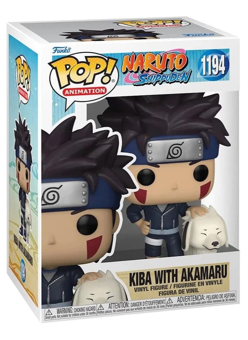 Funko Pop! Animation Vinyl Figure - Shippuden - Kiba with Akamaru 3.75" Specialty Series Figure  - Image 2