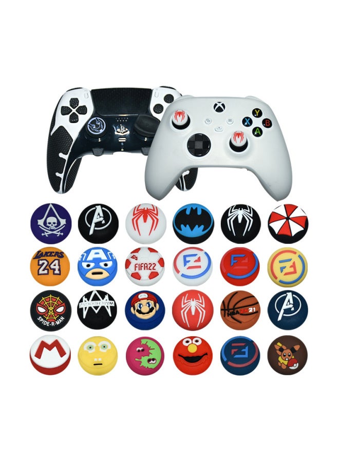 Suitable For PS5 Handle Rocker Protection Cap PS4 Silicone Non-slip XBOX Gamepad Silicone Cap 3D Rocker Cap-Product Color:16  - Image 4