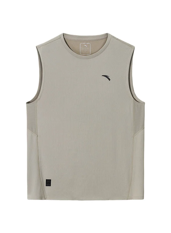 ANTA Men's Regular Fit Workout Training Commute Knit Tank