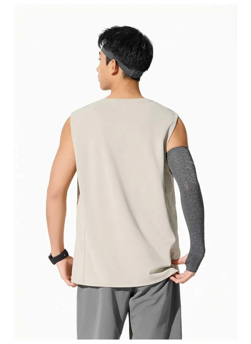 ANTA Regular Fit Workout Training Commute Knit Tank