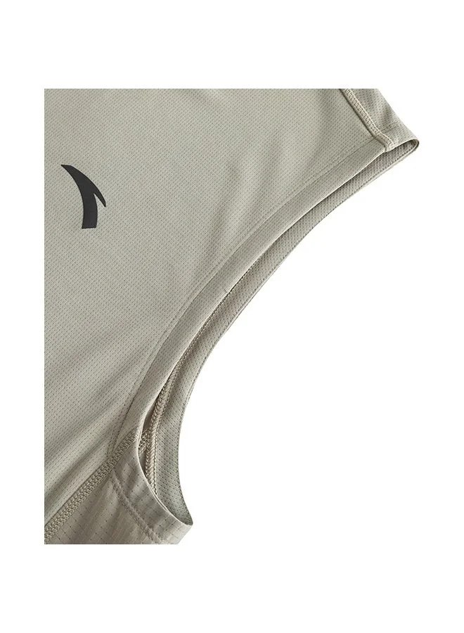 ANTA Regular Fit Workout Training Commute Knit Tank