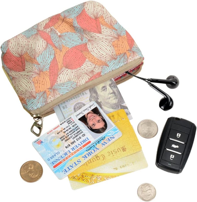 ARRIZO Women and Girls Cute Fashion Coin Purse Wallet Bag Change Pouch Key Holder - Image 4
