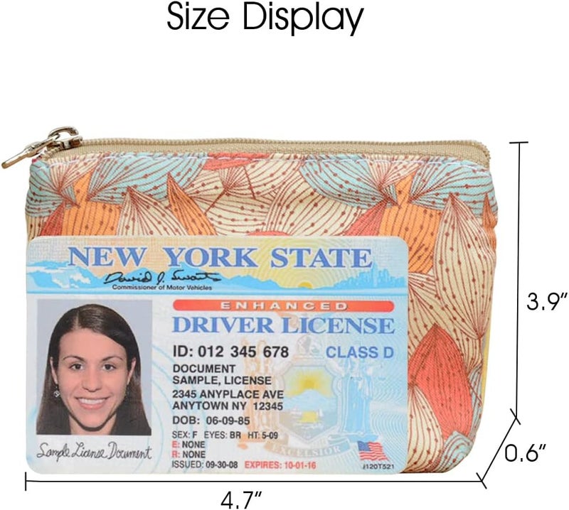 ARRIZO Women and Girls Cute Fashion Coin Purse Wallet Bag Change Pouch Key Holder - Image 3