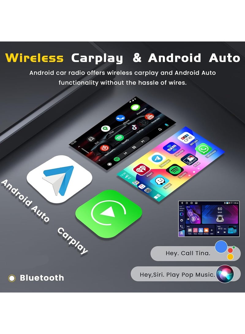 Vierex Fit Nissan PATROL Car Stereo Nissan patrol Y61 Android screen 1997-2003 With Apple Carplay Android Auto Wireless WiFi DSP FM&AM BT AHD Camera Included (4+32GB Carplay 8CORE) - Image 4