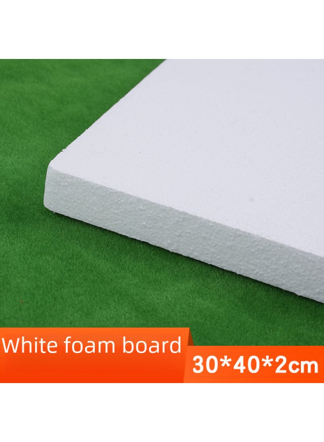 Blue White Foam Board Landscape Blocks Baseplate For Model Building Materials Scenery Construction Blocks Diy Model Making-Color:Custom Size
