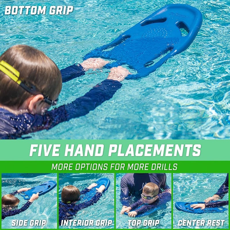 GoSports X5 Swim Kickboard for Swimming Training and Pool Exercise - Choose Adult Size or Kids Size - Image 2