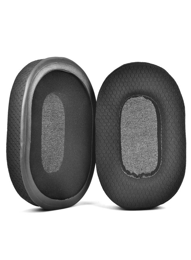 INF Replacement Memory Foam Ear Pads for Razer BlackShark V2 X, Improved Sound Quality, Microphone Protection, Mesh and Memory Foam Ear Pads - Image 4