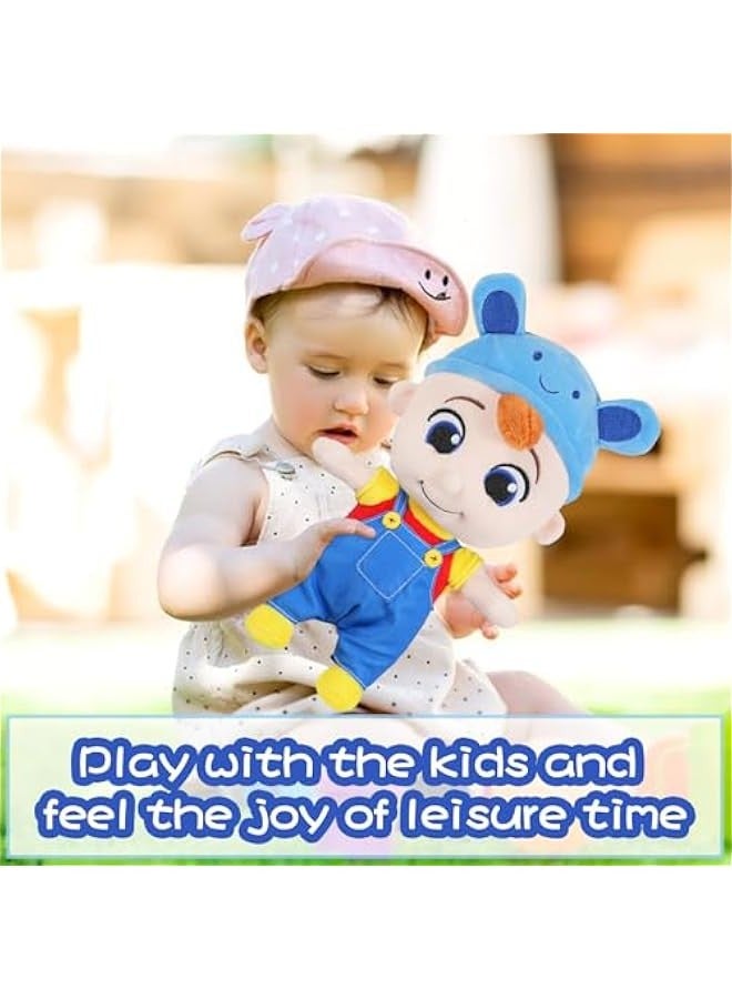 Little Boy Baby Snuggle Plush Doll, 13 Inch Cartoon Plush Doll for Boys and Girls, Cute Cuddle Gift for Toddlers for , Birthday, Children's Day - Image 3