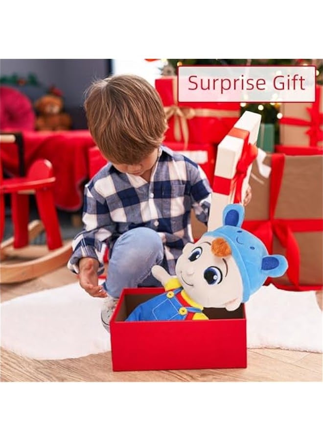 Little Boy Baby Snuggle Plush Doll, 13 Inch Cartoon Plush Doll for Boys and Girls, Cute Cuddle Gift for Toddlers for , Birthday, Children's Day - Image 4