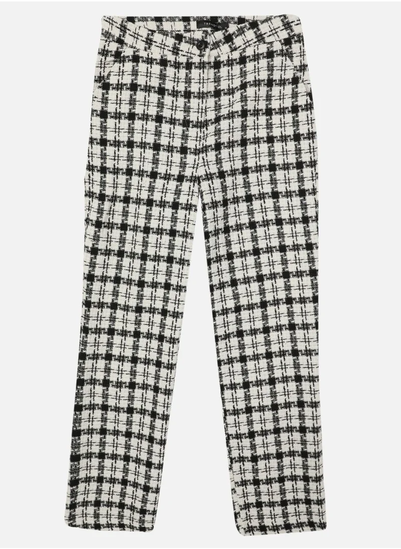 trendyol Printed Pocket Detail Pants