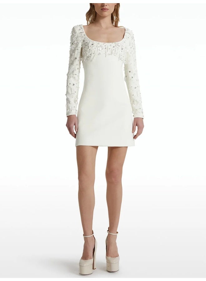 Madam Uniq Embellished Mini Dress - Image 1
