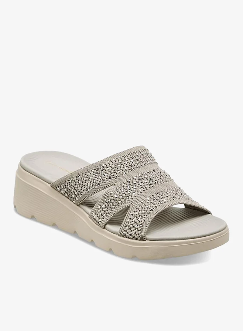 Le Confort GREY Women Embellished Sandals for Women | Best Price UAE