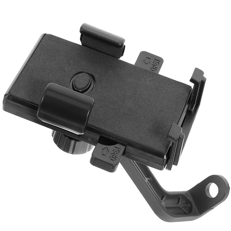 Universal Car Phone Holder Air Vent Mount Dashboard Stand For Smartphones Black - Image 2