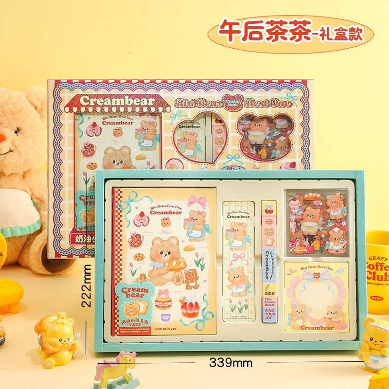 Fangdao Notebook Gift Box Set Cute Cartoon Diary Primary School Student Notepad High-Quality - Image 1