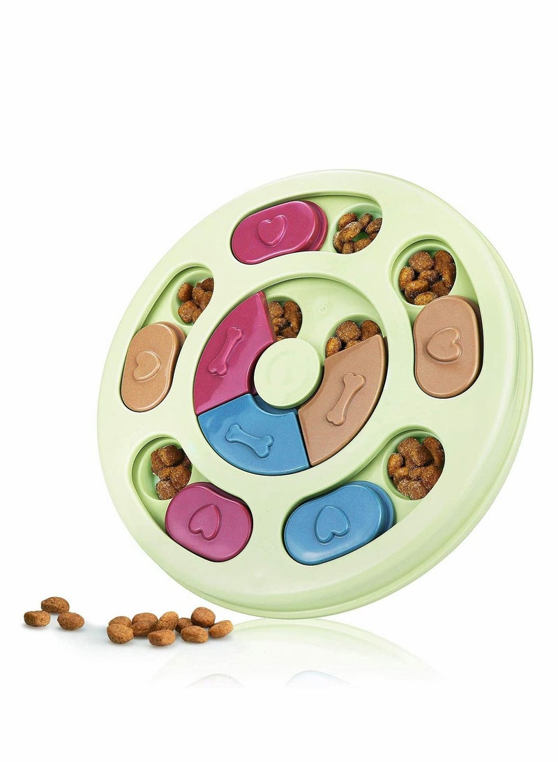 سيوسي ألعاب أحجية للكلاب ، ألغاز للكلاب ، لعبة ألعاب تفاعلية لكلاب وقطط ، يعامل قطة الكلاب تدريب موزع الألعاب على تغذية مرحة ، تصميم ملون ABS ، مغذي بطيء لمساعدة الحيوانات الأليفة على الهضم - Image 1