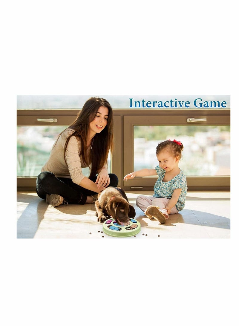 سيوسي ألعاب أحجية للكلاب ، ألغاز للكلاب ، لعبة ألعاب تفاعلية لكلاب وقطط ، يعامل قطة الكلاب تدريب موزع الألعاب على تغذية مرحة ، تصميم ملون ABS ، مغذي بطيء لمساعدة الحيوانات الأليفة على الهضم - Image 5