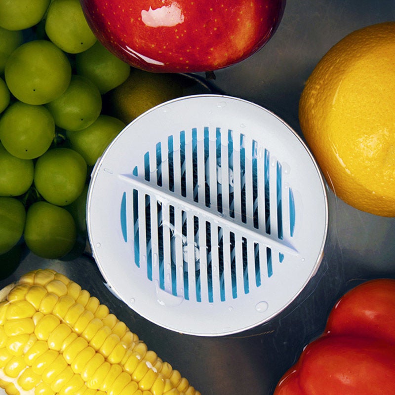 Food Purifier Small Household IPX7 Waterproof Portable Fruit and Vegetable Washing Machine 4400mAh USB Magnetic Charging Kitchen Fruit and Vegetable Meat Disinfection - Image 3