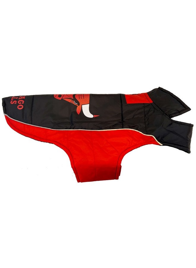 Pets First NBA Chicago Bulls Puffer Vest for Dogs & Cats, Size Small. Warm, Cozy, and Waterproof Dog Coat, for Small and Large Dogs/Cats. Best NBA Licensed PET Warming Sports Jacket - Image 2