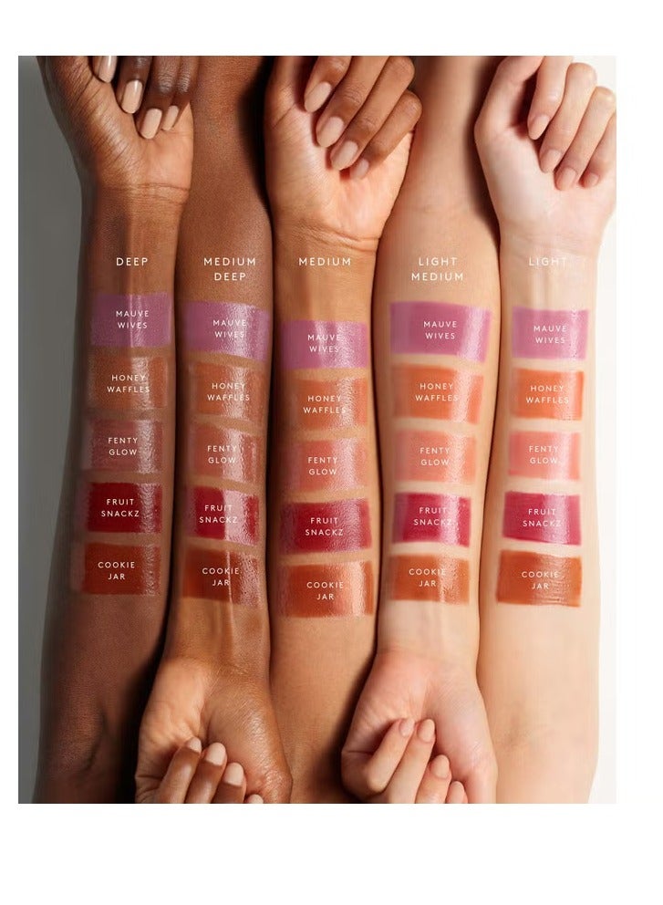 Fenty Beauty Gloss Bomb Cream Colour Drip Lip Cream- Mauve Wive$ - Image 3