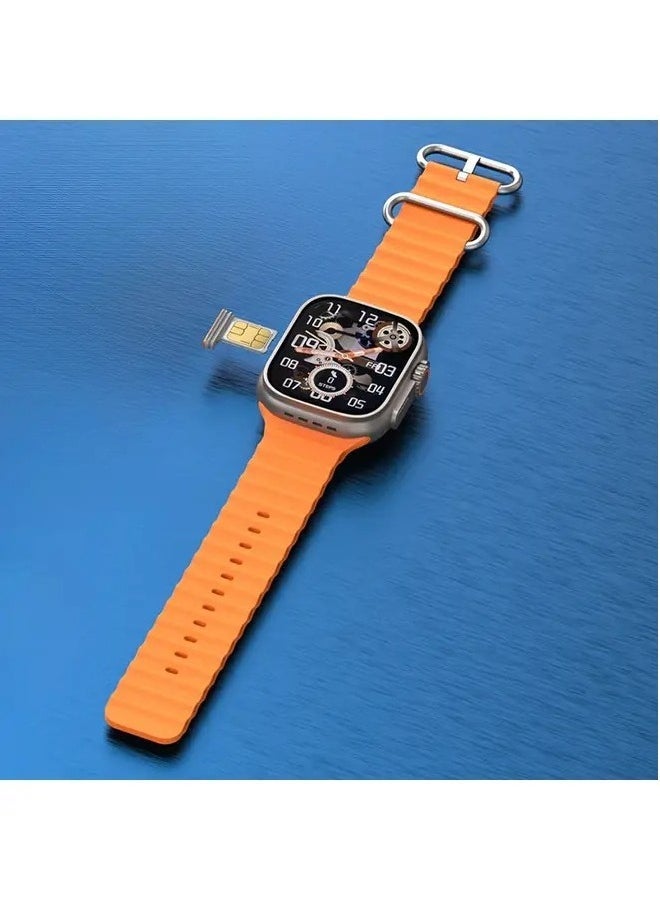 TIGER 5G Android Smart Watch TU94 with SIM Card Slot, Multi-App Compatibility, Dual Straps – Perfect for Men and Women – Fitness Tracker, Heart Rate Monitor, GPS, 1.78" HD Display, Long Battery Life, Waterproof, Bluetooth Connectivity – The Ultimate Smartwatch for Active Lifestyles - Image 3