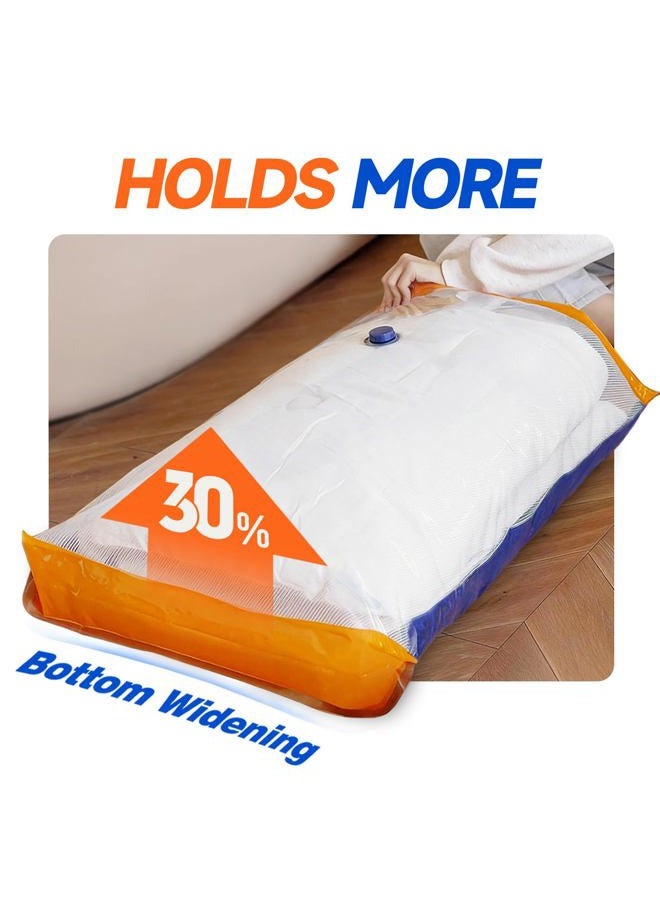 Vacbird Vacuum Storage Bags with Rechargeable Cordless Pump,15 Pack 3 Size Compression Packing Cubes Seal Bags, Space Saver for Clothes and Clothing,Blankets,Organization Space Saving - Image 2