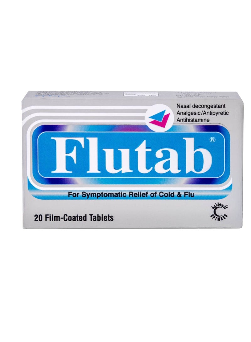 Panadol Flu-tab Tablet 20 Film Coated